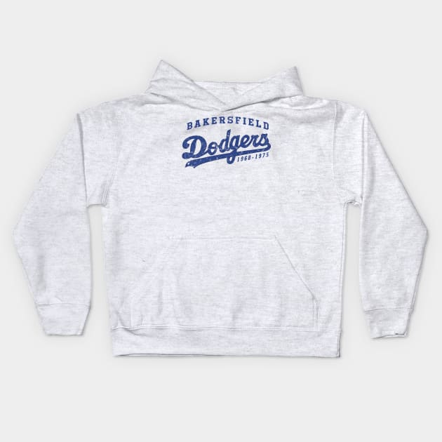 Bakersfield Dodgers Kids Hoodie by MindsparkCreative